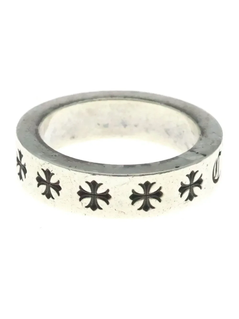 Chrome Hearts Spacer Forever Ring Silver